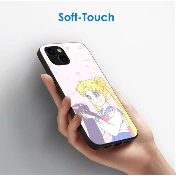 Sailor Moon iPhone 14 Pro Max Cartoon Case Perfect for Sailor Moon Fans - Picture 3 of 6